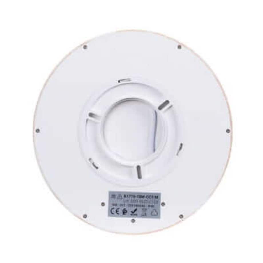 Okrągła lampa sufitowa Maze ABR-PLO-OCED-18W Abruzzo LED 18W 3000-6000K drewniana biała