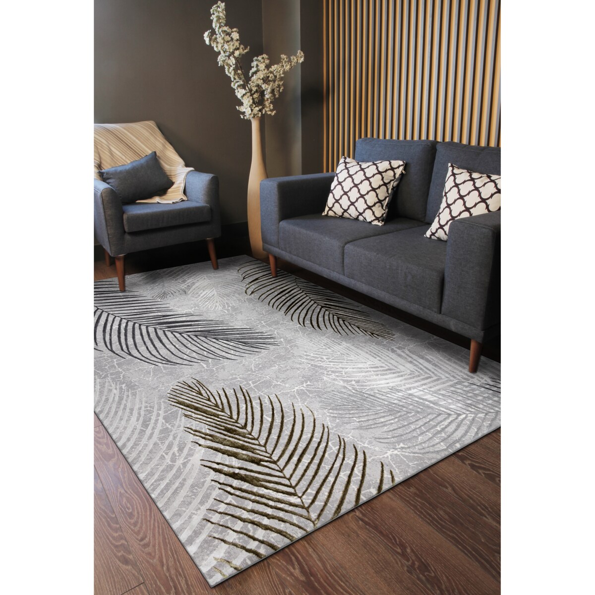 Dywan ALLURE 8752 Liście Palmy - 240x330 cm