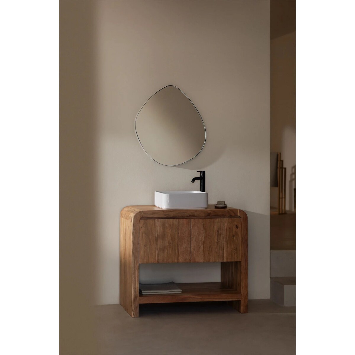 Szafka łazienkowa drewno akacji Rangiroa 90 cm