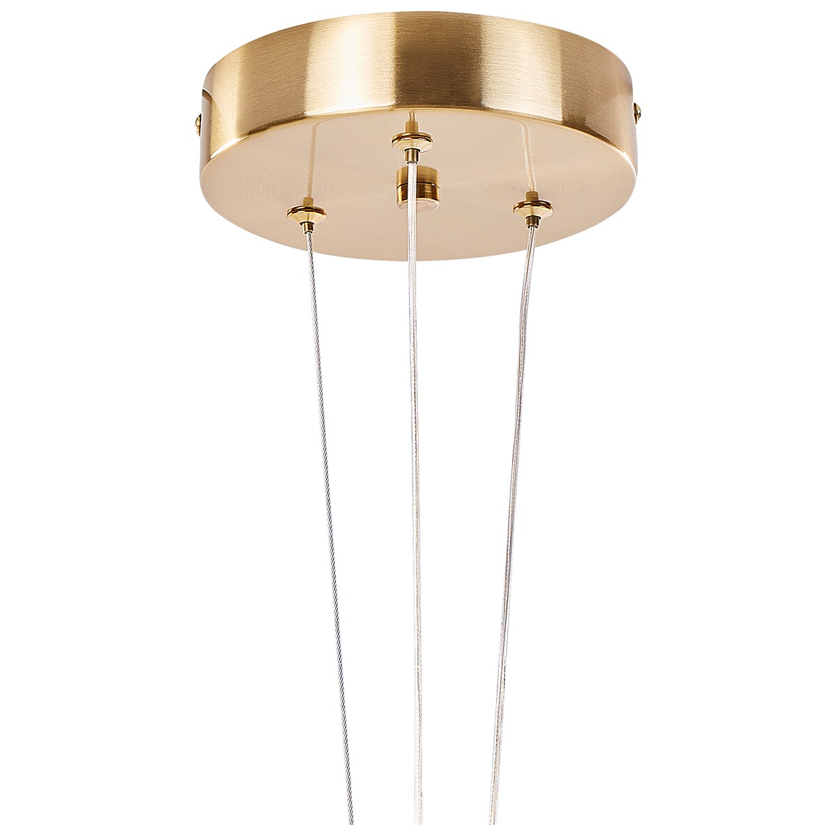 Lampa wisząca LED PALUN Ze ściemniaczem Metal Złoty