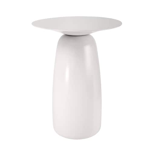 Stolik drewniany różne kolory Baobab 44, kolor biały ral