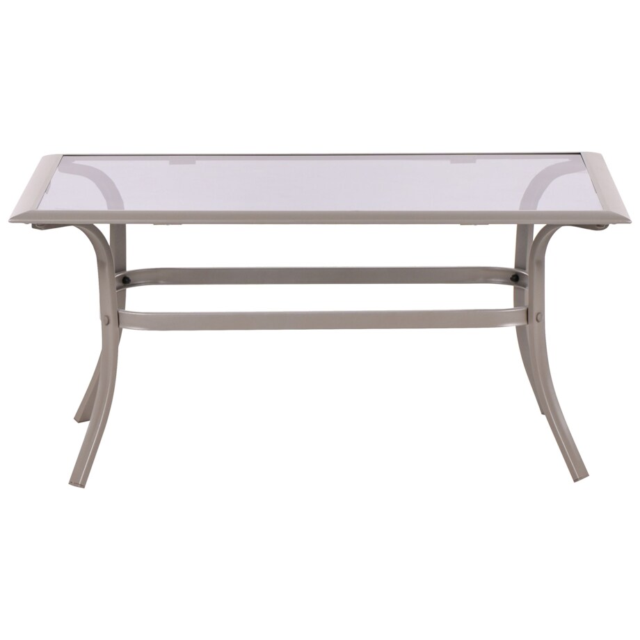 Zestaw ogrodowy dla 4 osób MESTRINO Metal Beżowy