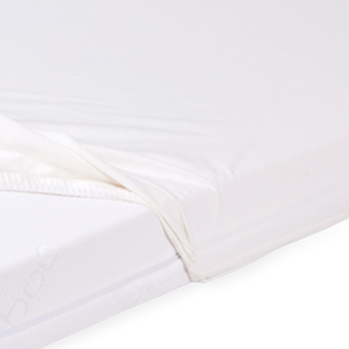 Prześcieradło 70x140 BAMBOO PAN MATERAC BABY białe delikatne dla skóry