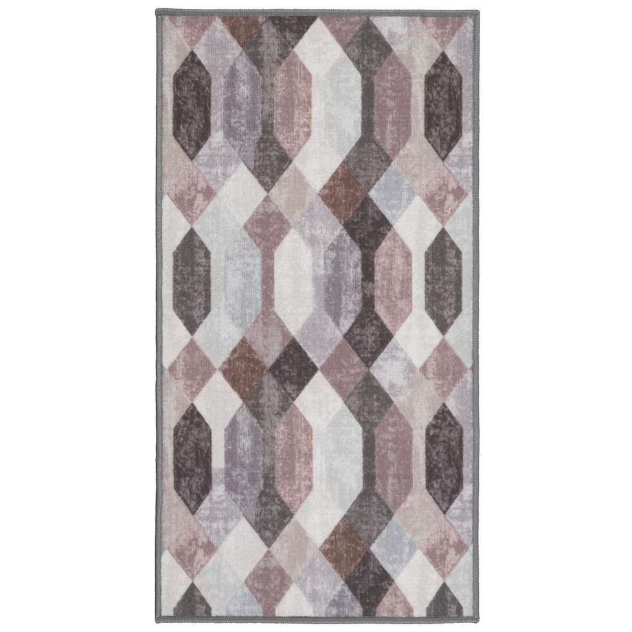 Chodnik Antypoślizgowy Vita 80x200 cm Geometryczny Wielokolorowy