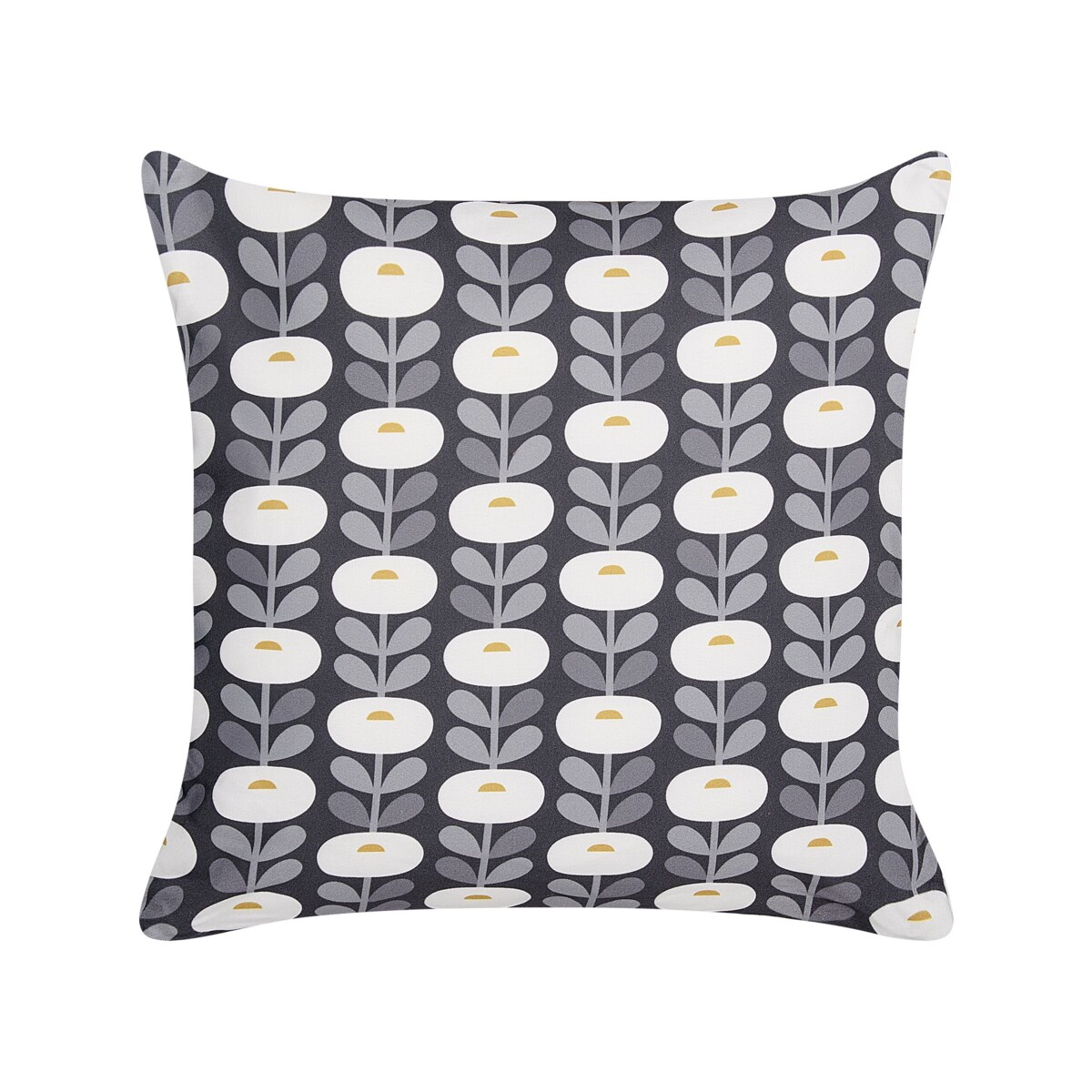 2 poduszki ogrodowe wzór geometryczny szare 45 x 45 cm VALSORDA