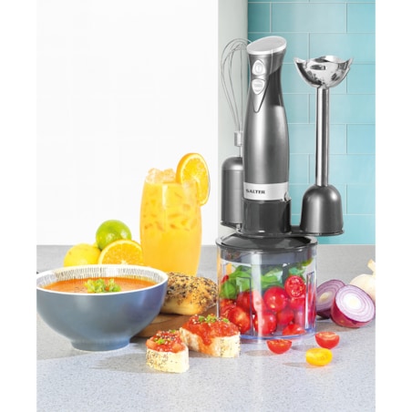 Blender ręczny 350 W SALTER COSMOS 3 w 1, 5 elementów