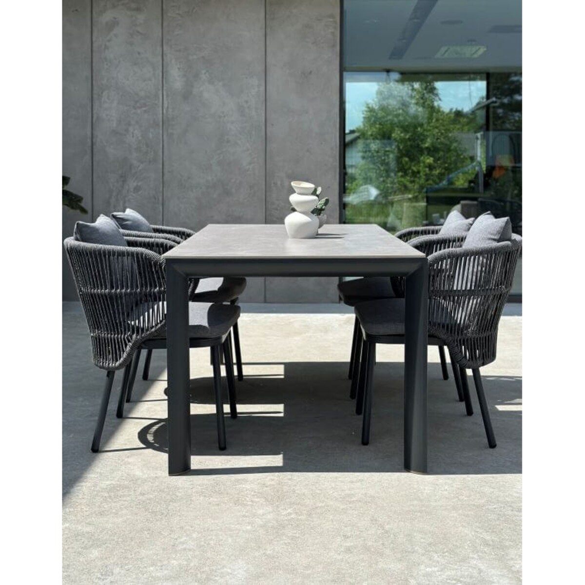 ZESTAW ALUMINIOWY AZZURE SZARY 4