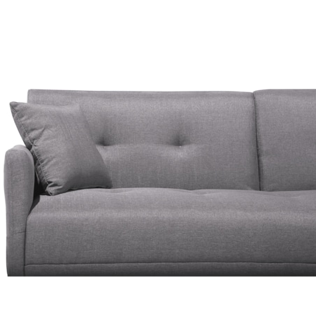 Sofa rozkładana szara LUCAN