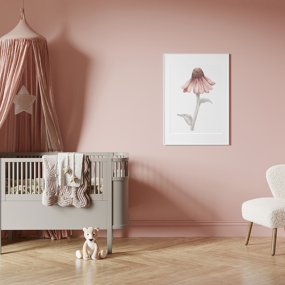 Plakat dla dzieci Kwiat 2 30x40