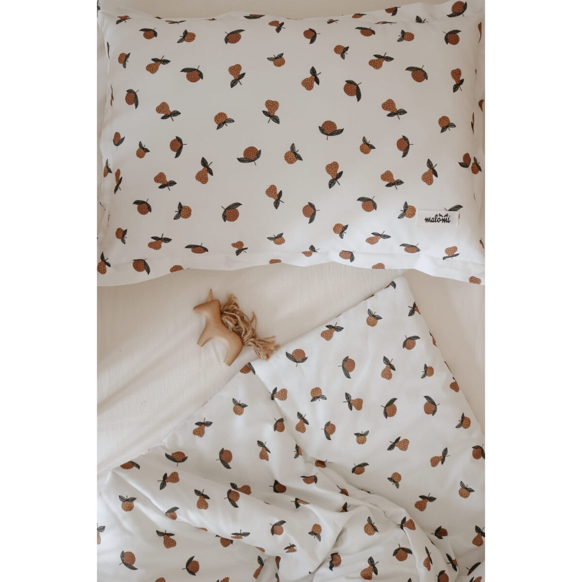 POŚCIEL BAWEŁNIANA Z WYPEŁNIENIEM GARDEN FRUITS - M