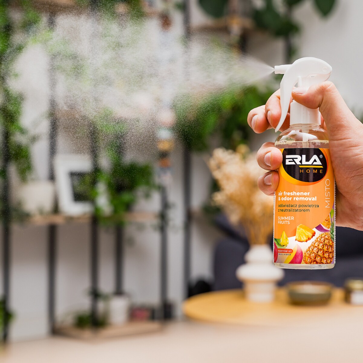 odświeżacz powietrza z neutralizatorem erla misto summer fruits 250ml