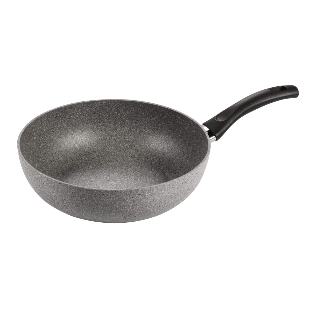 Wok granitowy indukcyjny Ballarini Ferrara - 28 cm