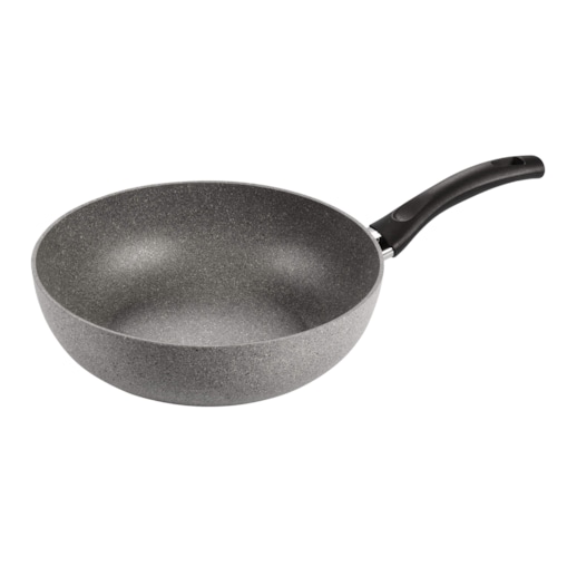 Wok granitowy indukcyjny Ballarini Ferrara - 28 cm