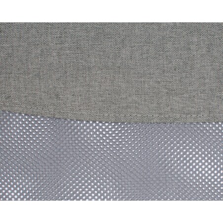 Fotel Krzesło Do Biurka Biura Zoom Tkanina Szary Melanż