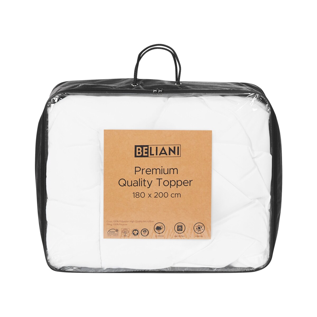 Ochraniacz na materac z mikrofibry 180 x 200 cm YANGRA