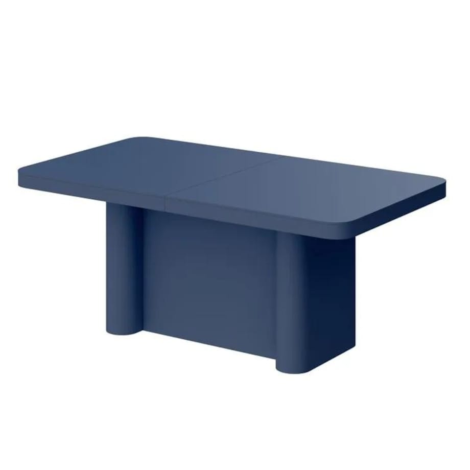 Stół rozkładany PORTOFINO 160(412)x100 granatowy