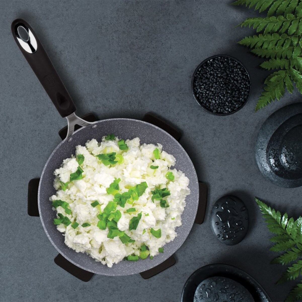 Patelnia BERLINGER HAUS 28cm Gray Stone Touch