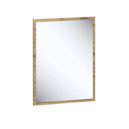 Lustro wiszące NIKOLA 65x50 dąb artisan