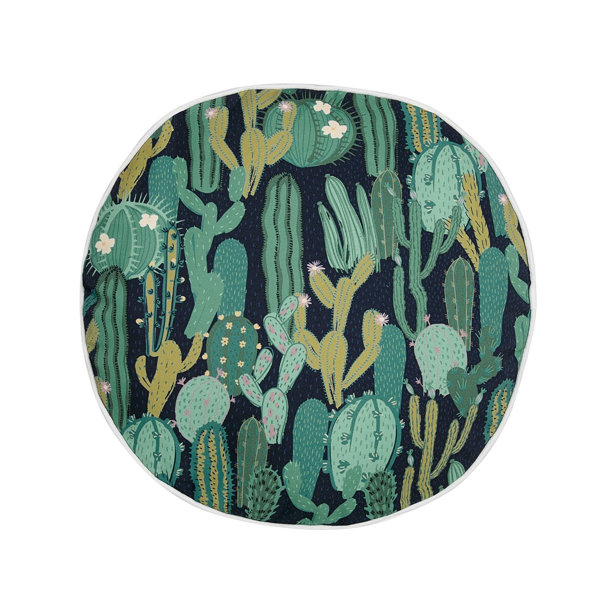 2 poduszki ogrodowe w kaktusy 40 cm zielone BUSSANA