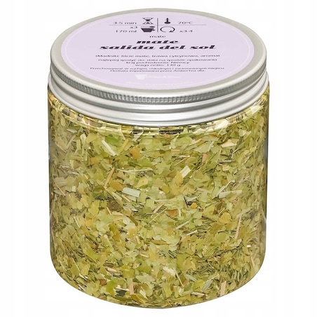 Herbata Yerba Mate SALIDA DEL SOL o smaku cytrusowym ostrokrzew paragwajski - herbata liściasta sypana mieszanka napar susz - gotowa na prezent upominek