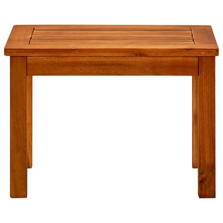 vidaXL Ogrodowy stolik kawowy, 50x35x36 cm, lite drewno akacjowe