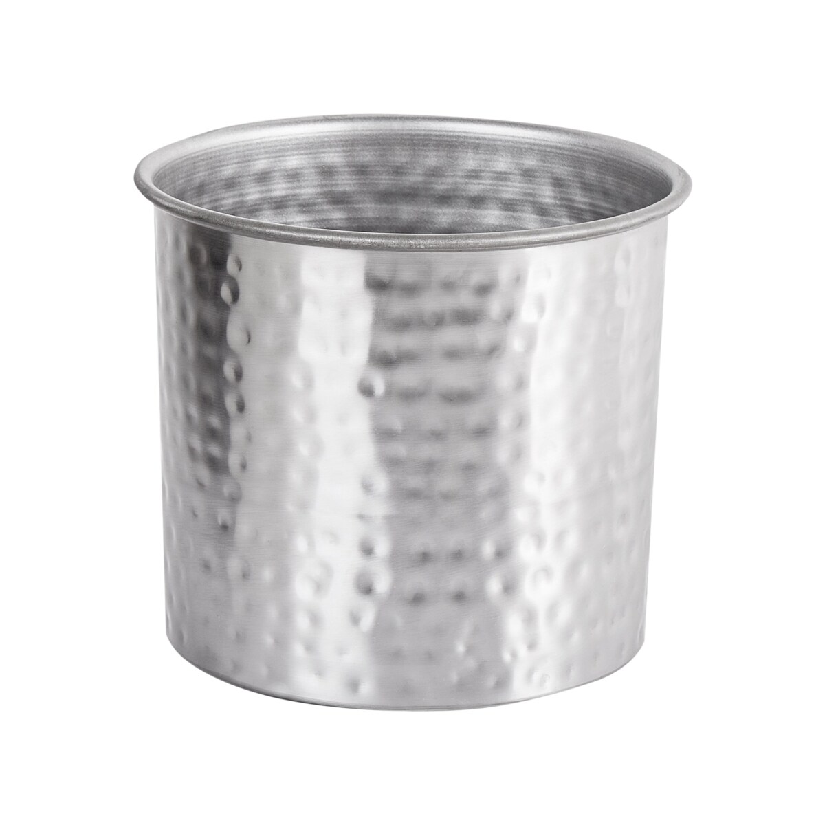 Zestaw 3 pojemników dekoracyjnych srebrny ALEXANDRIA