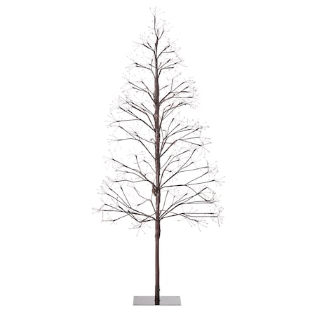 Dekoracja ogrodowa LED LONKARI Drzewko 150 cm Brązowy