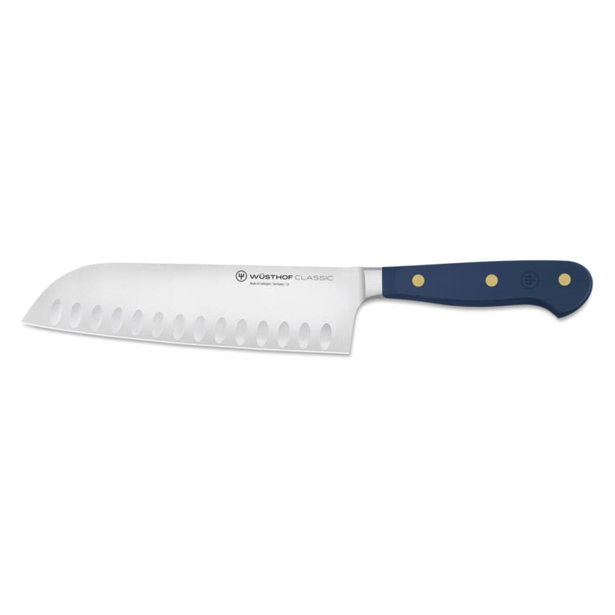 Wusthof CLASSIC COLOUR Nóż Santoku 17/30,3 cm niebieski BLUE