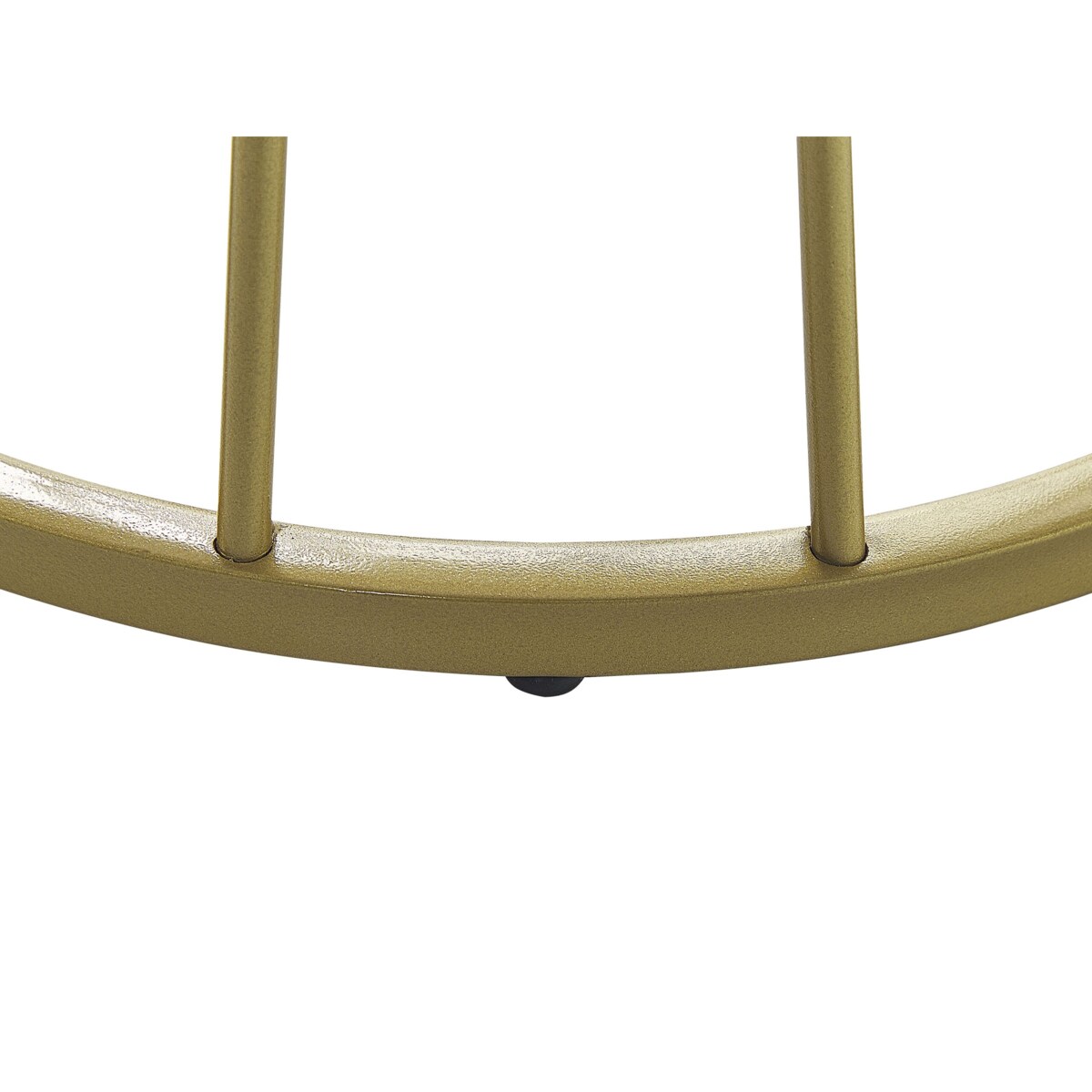 Stolik kawowy efekt marmuru biało-złoty CONCAN