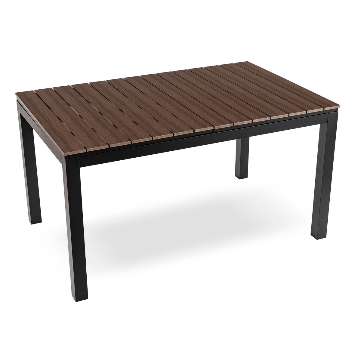 Stół Ogrodowy Rozkładany Na Ogród Działka Taras Orzech Czarny ARGOS 140-180