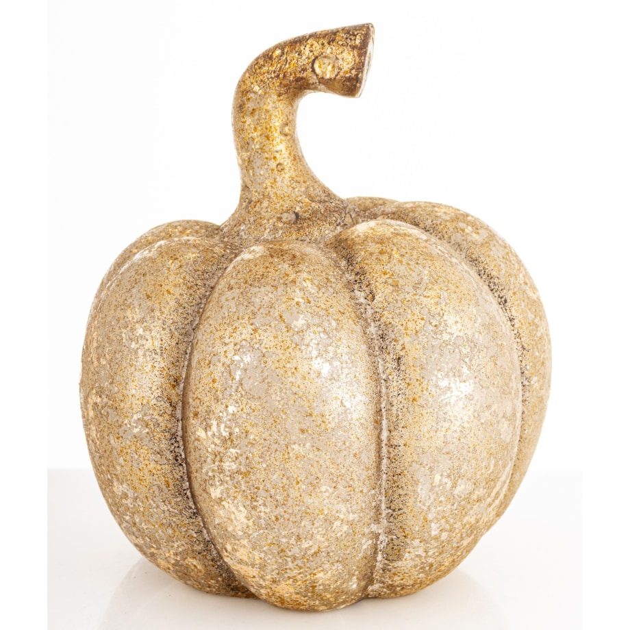 Dekoracja - dynia 20x17,5x17,5 cm GOGRA złota