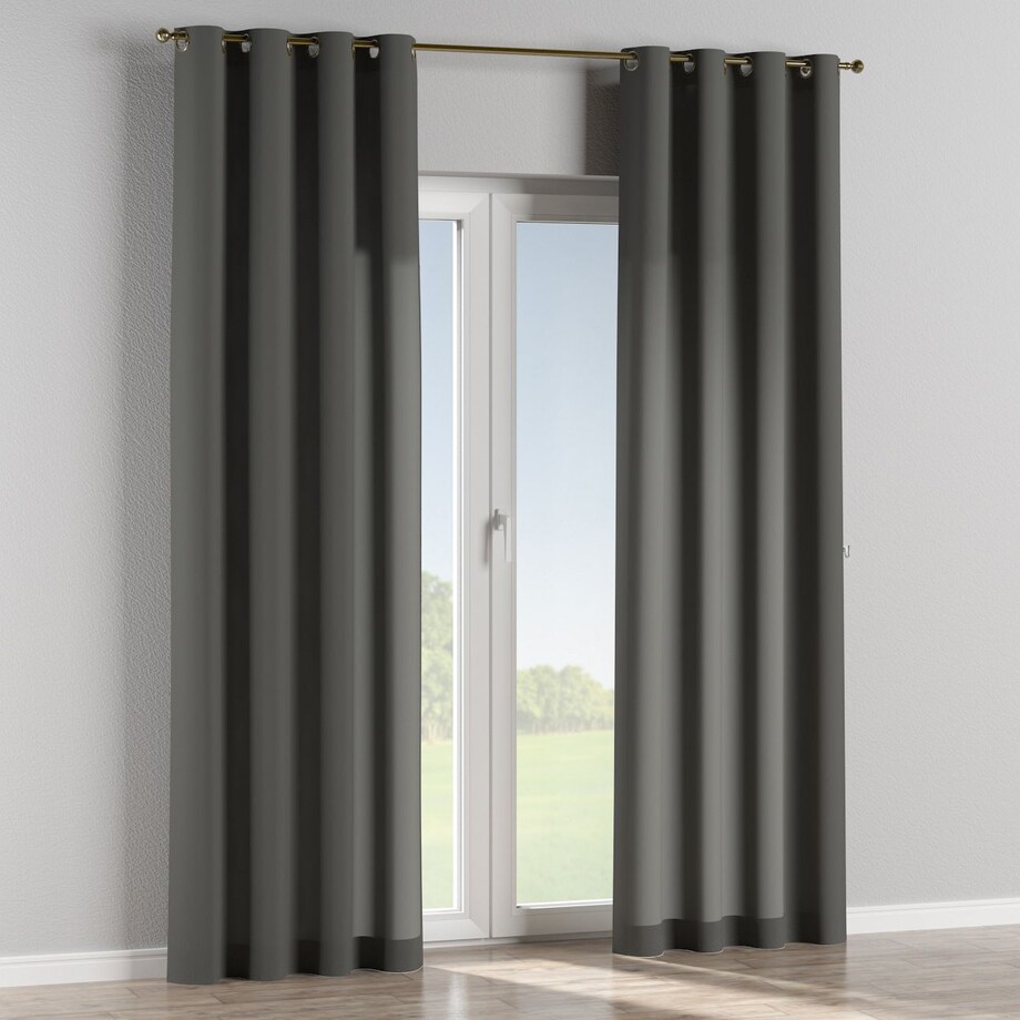 Zasłona na kółkach 1 szt. 130x260 szary