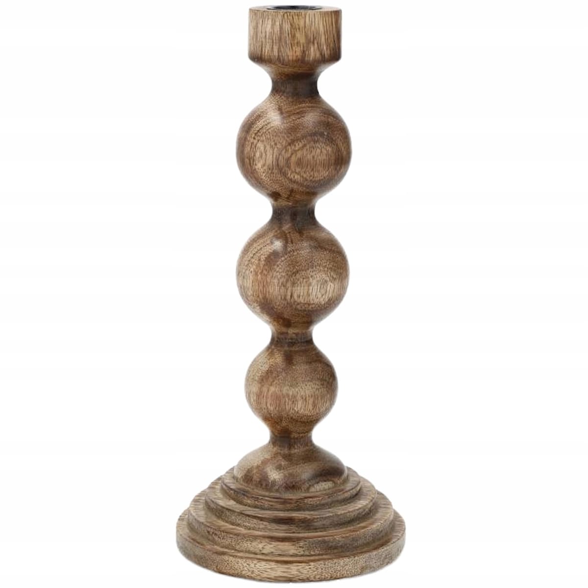 ŚWIECZNIK KANDELABR 30cm WYSOKI BOHO RETRO DO DOMU SALONU DEKORACJA OZDOBA