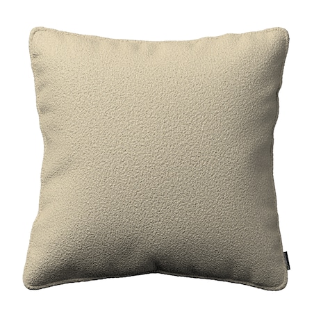 Poszewka Gabi na poduszkę 45x45 ciemno beżowa bukla