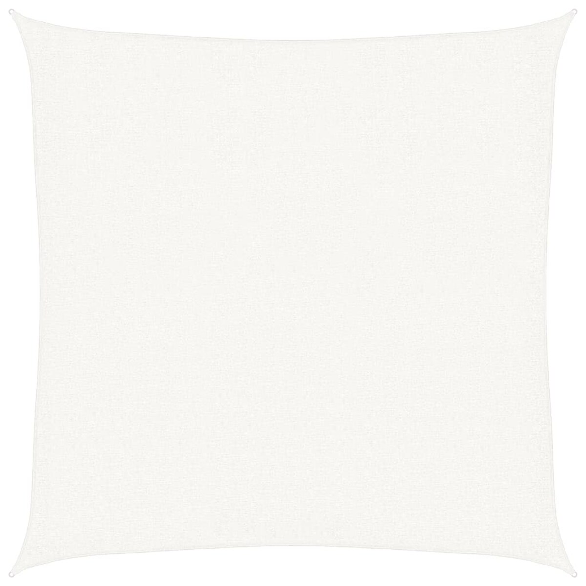 vidaXL Żagiel przeciwsłoneczny, 160 g/m², biały, 2,5x2,5 m, HDPE