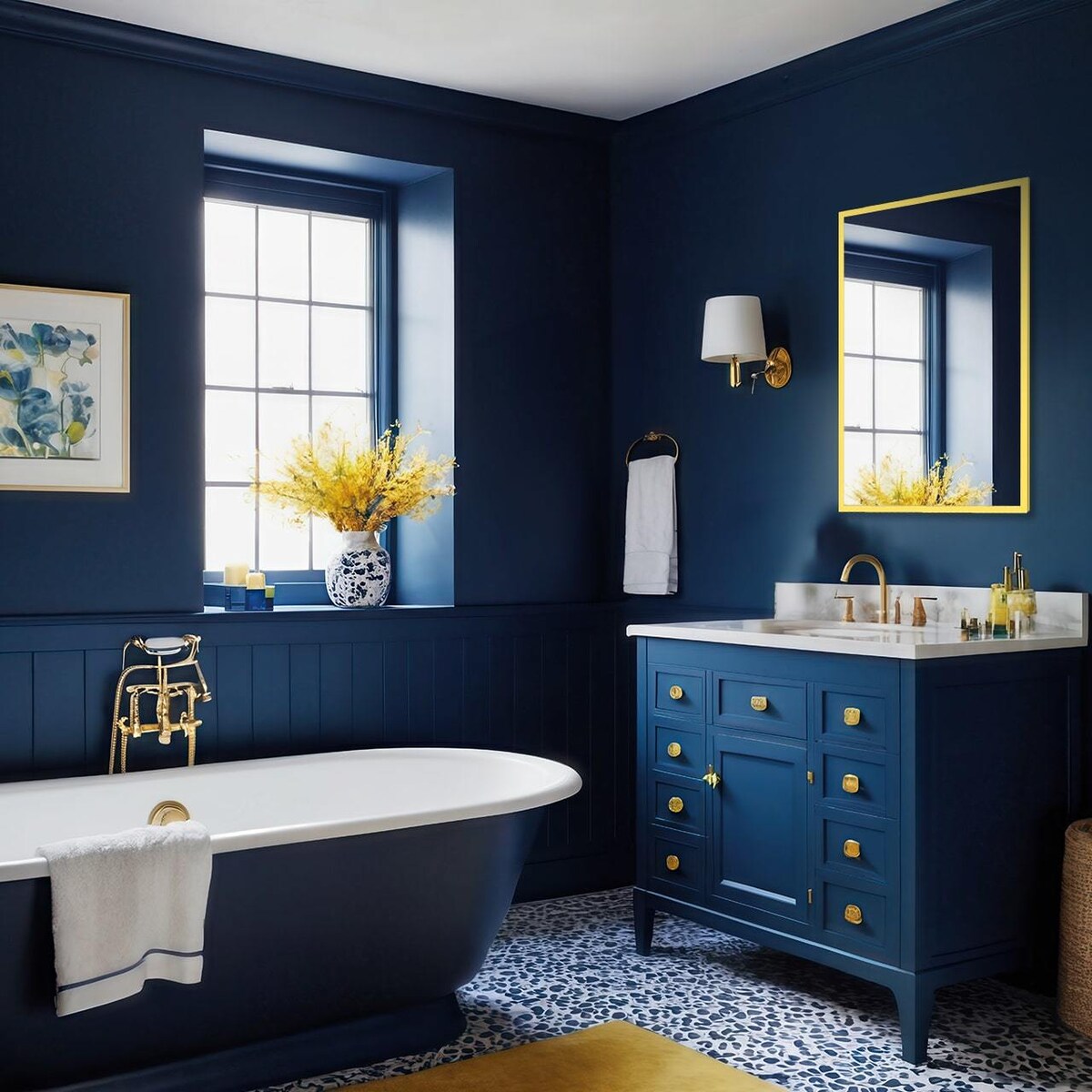 Lustro do łazienki salonu sypialni duże lustra ścienne w ramie