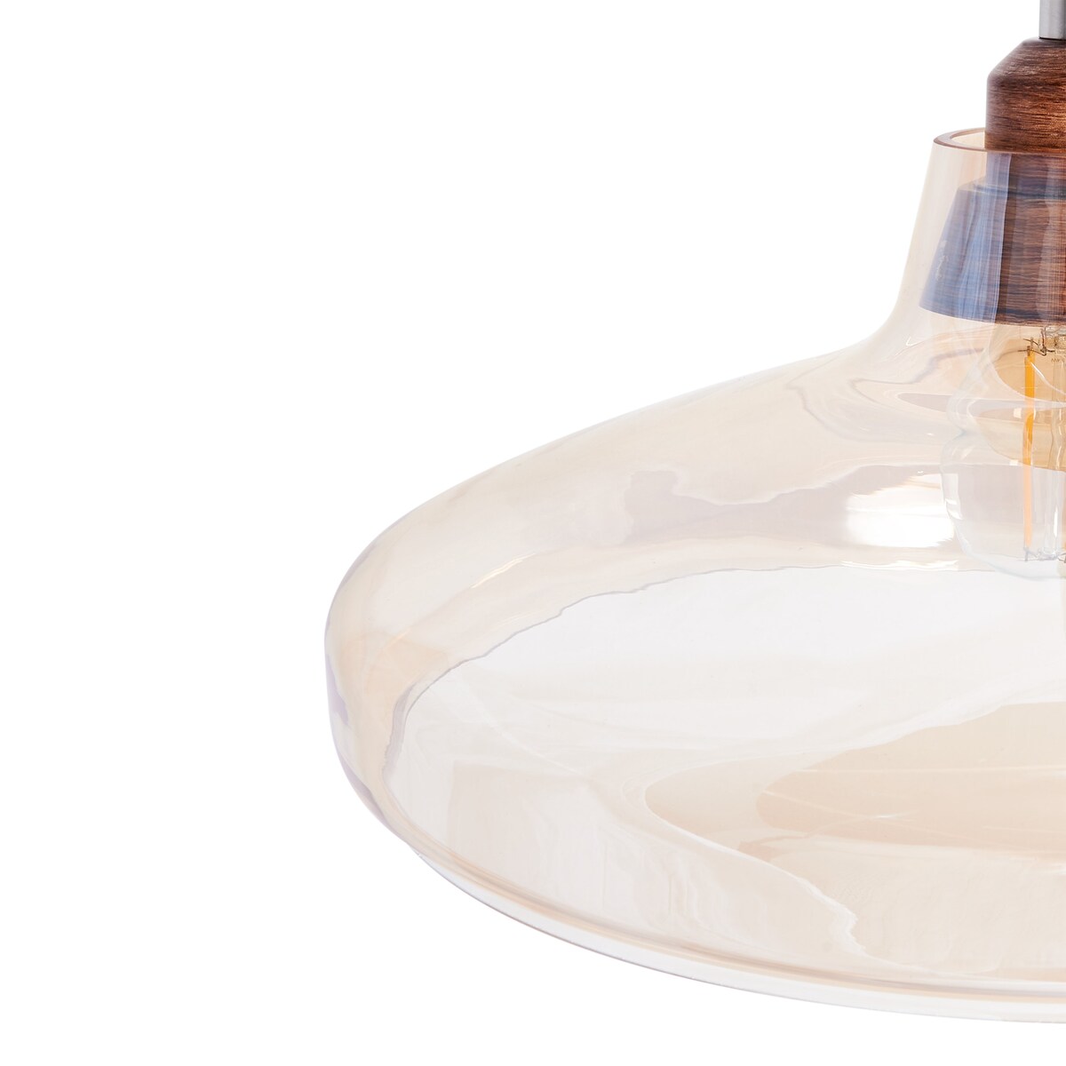 Lampa wisząca ALIKOS Szkło Złoty
