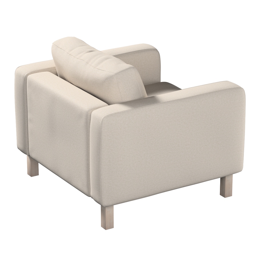 Pokrowiec na fotel Karlstad, szary, 89 x 89 x 64 cm, Living