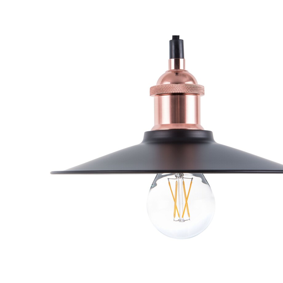 Lampa wisząca metalowa czarna SWIFT