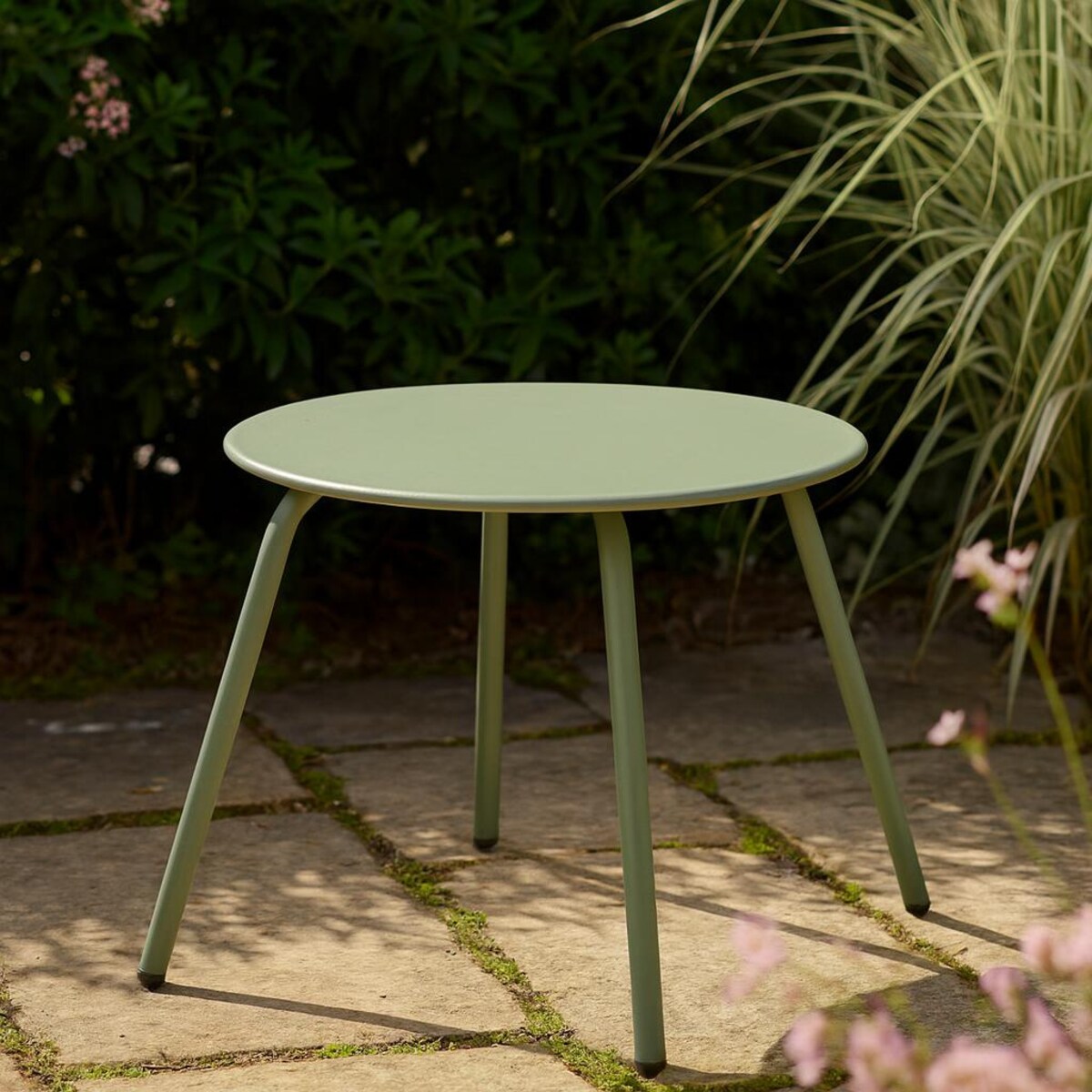 Okrągły stolik stalowy tarasowy RONDO, Ø 50 cm