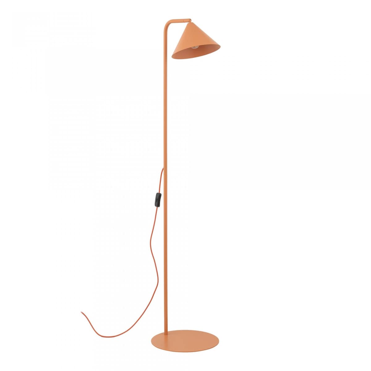Lampa podłogowa TK Lighting CONO Salmon 16207, nowoczesna lampa stojąca