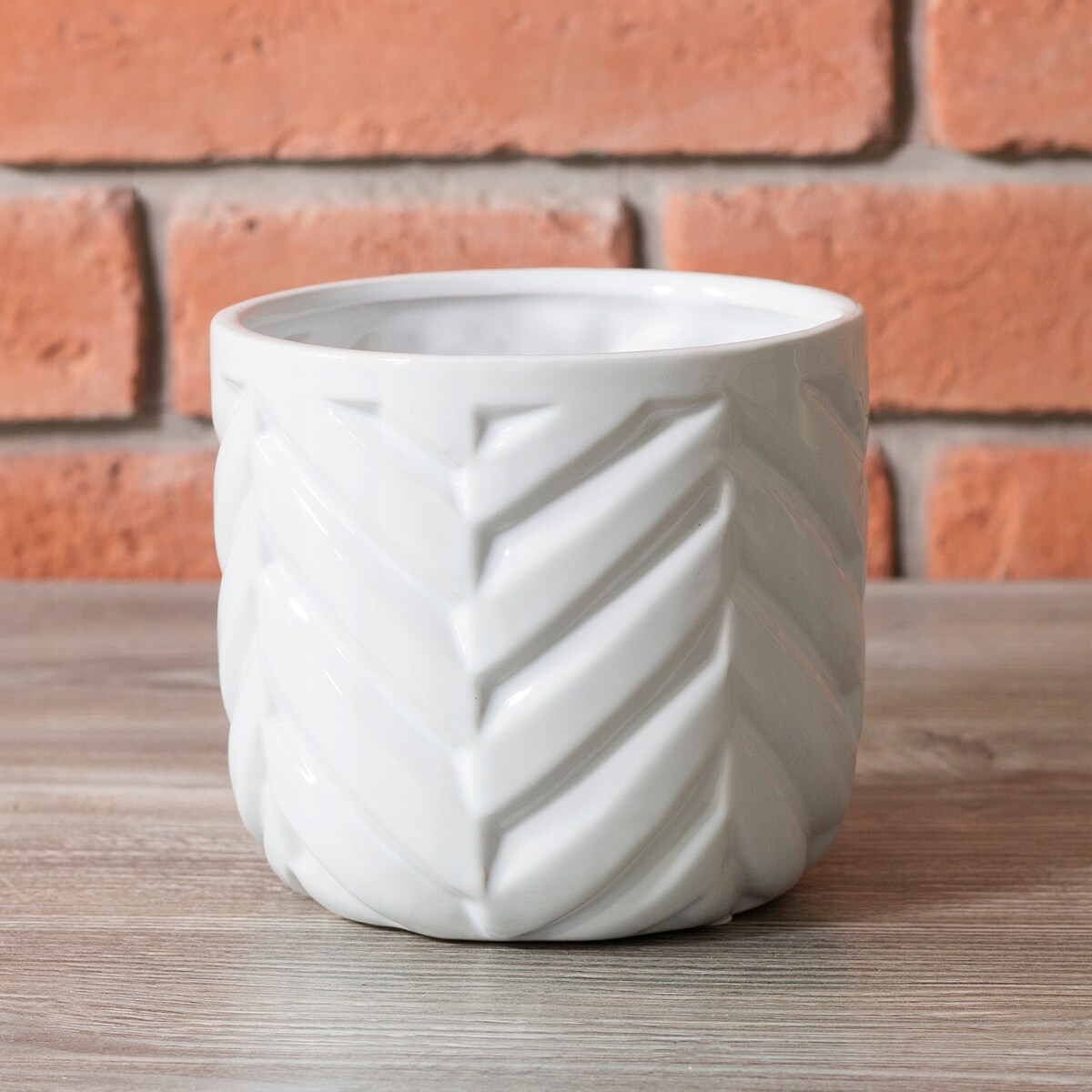 DONICA IVAR ceramiczna biała śr. 14cm