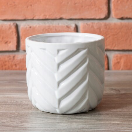 DONICA IVAR ceramiczna biała śr. 14cm