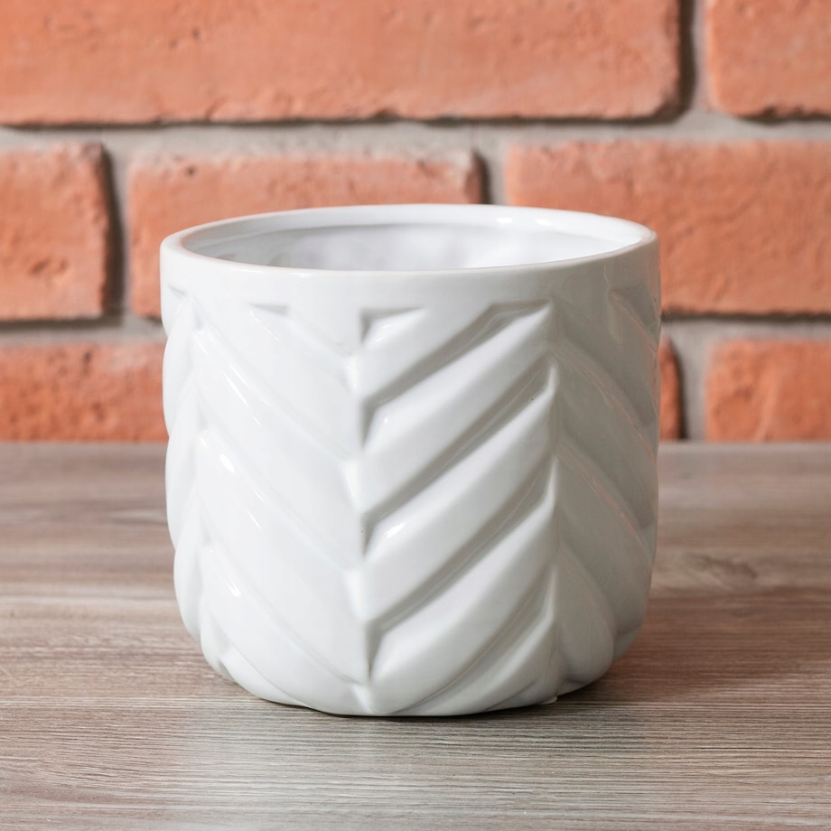 DONICA IVAR ceramiczna biała śr. 14cm