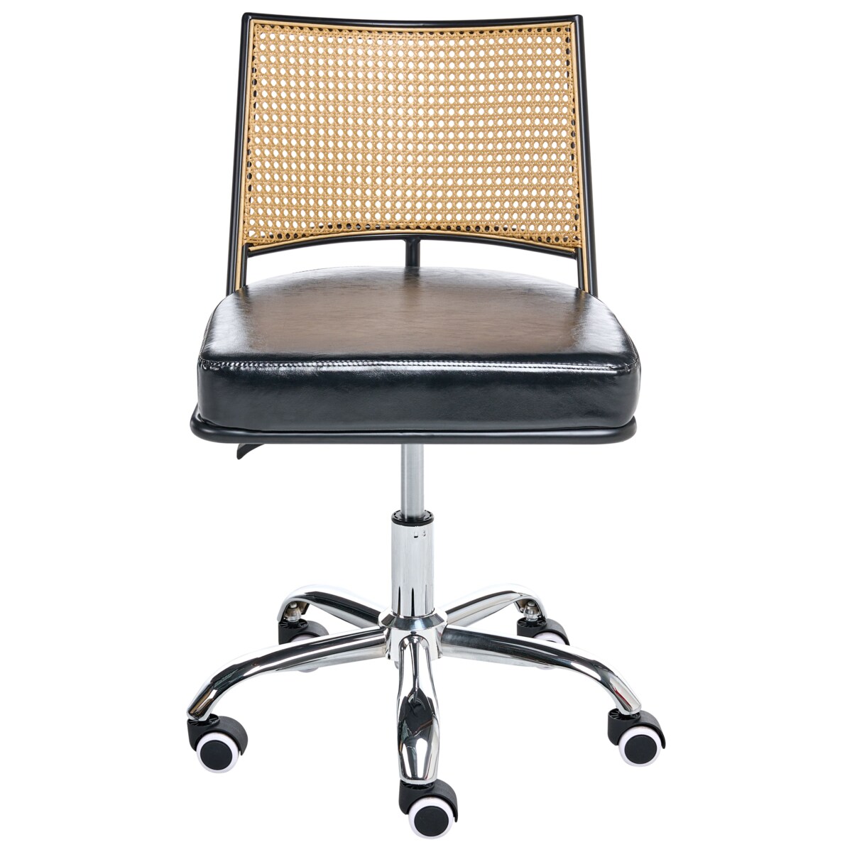 Krzesło obrotowe NOME Ekoskóra Czarny