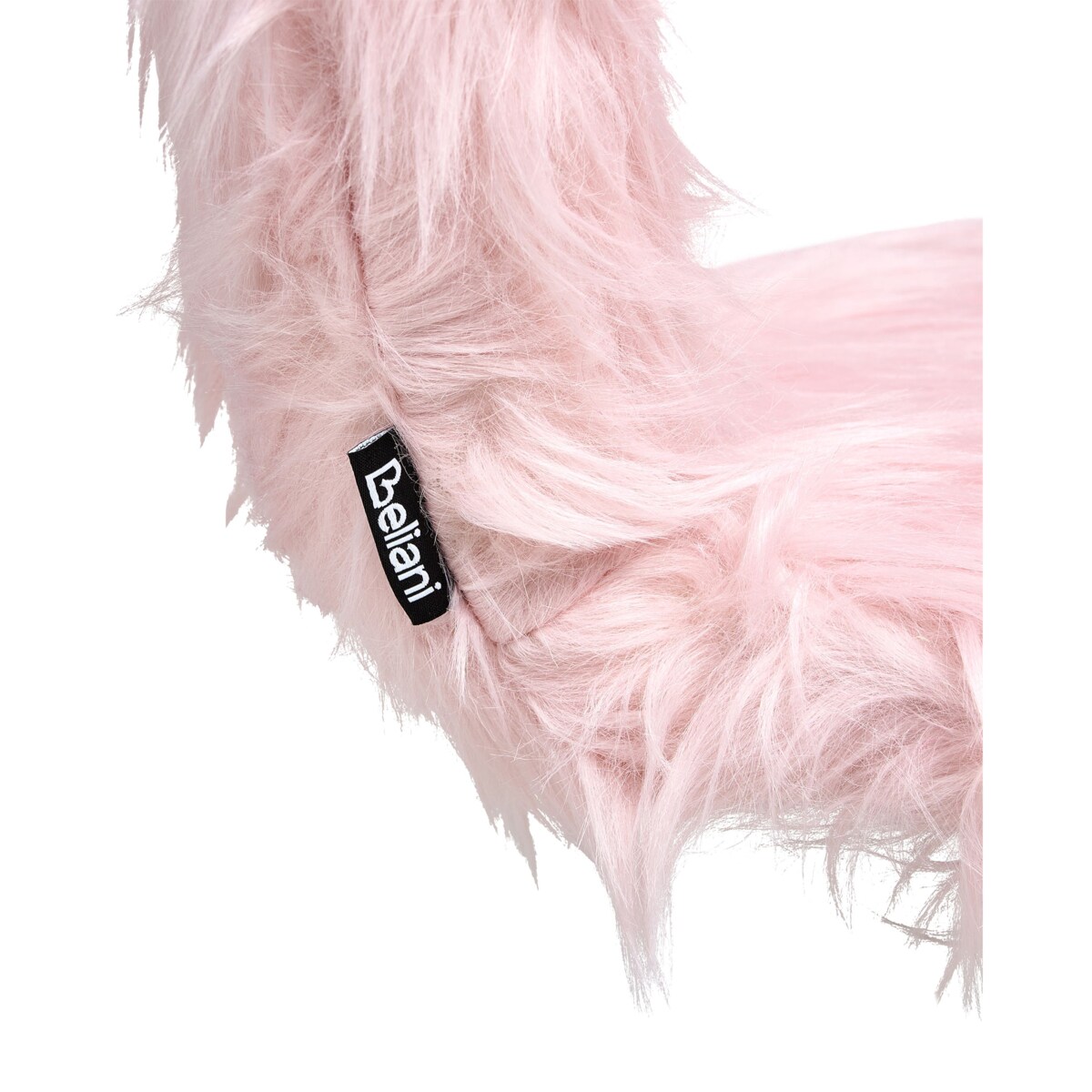 Krzesło obrotowe Obrotowy MARGATE Sztuczne futro Pastelowy róż