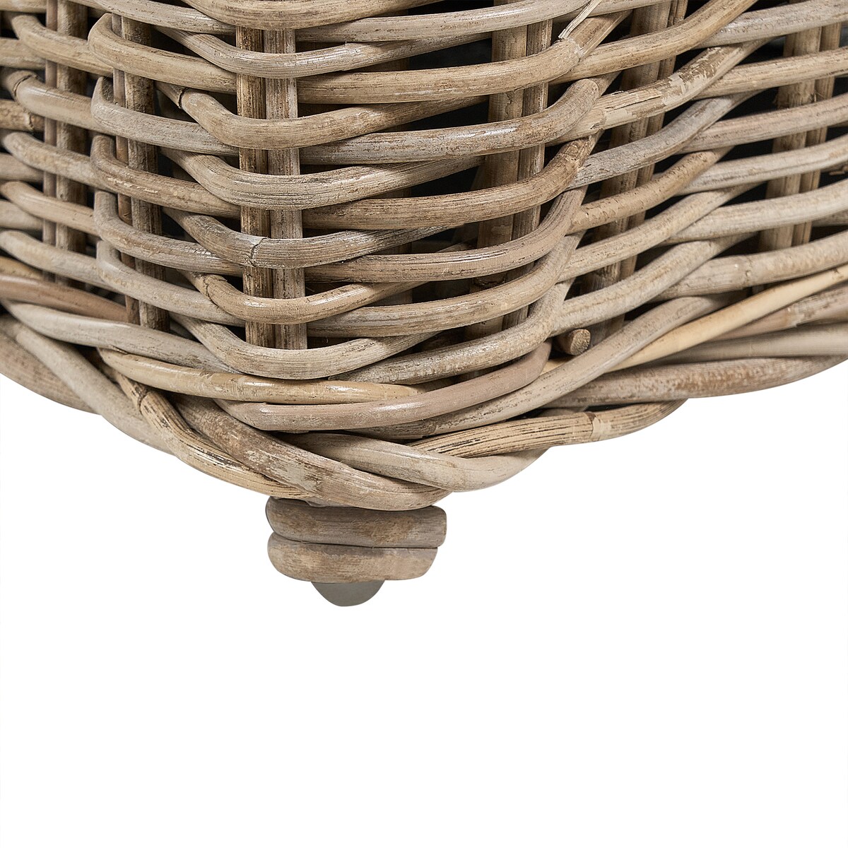 Zestaw 2 foteli ogrodowych MAROS II Rattan Naturalny