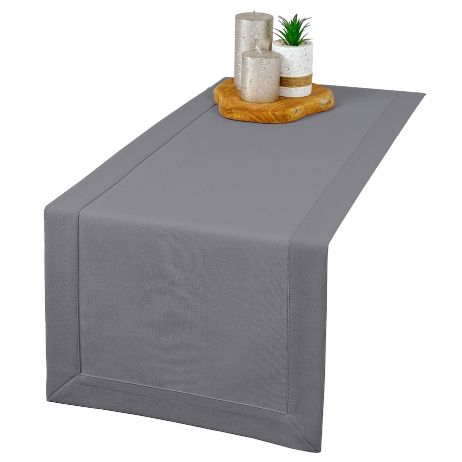 Bieżnik Maxima ciemnoszary 6715 O5 - 40x240 cm - szary