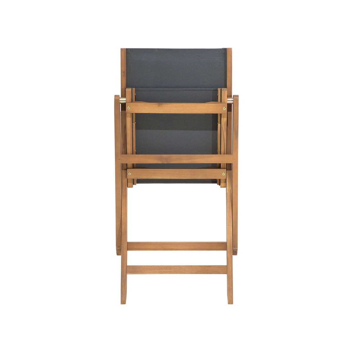 Zestaw ogrodowy drewniany stół i 8 krzeseł szary CESANA