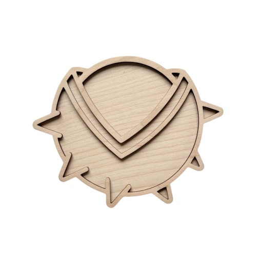 Wysypywanka sensoryczna KASZTAN drewniana jesienna montassori